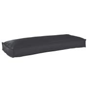 vidaXL Kudde Svart 100 x 40 x 8 cm Oxford Tyg