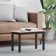 vidaXL Kaffeebord Naturfärg 60 x 30 x 36 cm Massiv furu