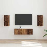 vidaXL Gammalt trä 60 x 31 x 29,5 cm