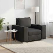 vidaXL Soffa Svart 99 x 78 x 84 cm tyg