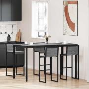 vidaXL Stående Barbord Konstruerat trä