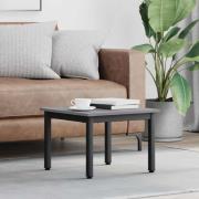 vidaXL Kaffeebord Grå Sonoma 50 x 50 x 36 cm Konstruerat trä