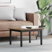 vidaXL Kaffeebord Artisan Ek 60 x 50 x 36 cm Konstruerat trä