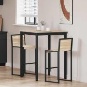 vidaXL Stående Barbord Konstruerat trä