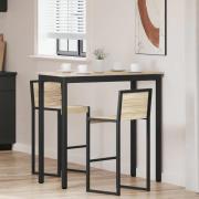 vidaXL Stående Barbord Konstruerat trä