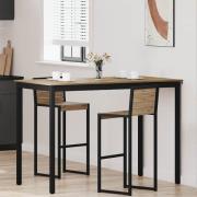 vidaXL Matbord Konstruerat trä