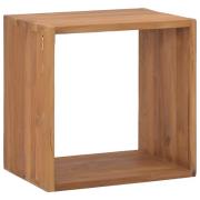 vidaXL Sängbord 40x30x40 cm massiv teak