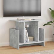 vidaXL TV-bänk Betonggrå 50 x 35 x 45 cm Konstruerat trä