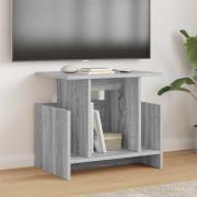 vidaXL TV-bänk 2 pcs Grå Sonoma 50 x 35 x 45 cm Konstruerat trä