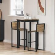 vidaXL Matbord Konstruerat trä