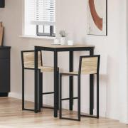 vidaXL Stående Barbord Konstruerat trä