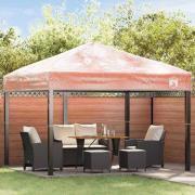 vidaXL Gazebo överdrag ersättning Transparent 300 x 300 x 26 cm PVC