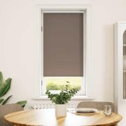 vidaXL Rullgardin Mörkläggning 64,4x120 cm Tygbredd 60 cm kaffe
