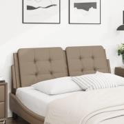vidaXL Headboard Cushion "Zadar" Cappuccino 140 cm Faux Leather
