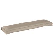 vidaXL Kudde Taupe 150 x 40 x 8 cm Oxford Tyg