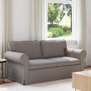 vidaXL Soffa Taupe 175 x 82 x 80 cm tyg