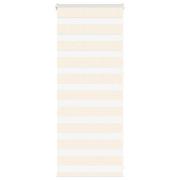 vidaXL Rullgardin zebra 60x100 cm tyg bredd 55,9 cm polyester