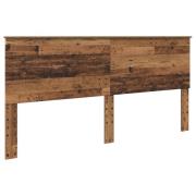 vidaXL Huvudgavel med huvudgavel Gammalt trä 200 cm Konstruerat trä