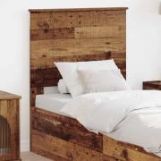 vidaXL Huvudgavel med huvudgavel Gammalt trä 75 cm Konstruerat trä