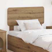 vidaXL Huvudgavel Artisan Ek 80 cm Konstruerat trä