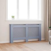 vidaXL Elementskydd antracit 152x19x81,5 cm MDF