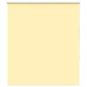 vidaXL Rullgardin mörkläggningsgul 140x150 cm tyg bredd 136,6 cm