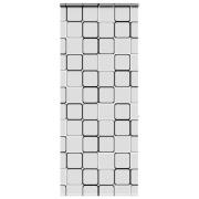 vidaXL Duschrullgardin med kassett 90x240 cm tyg bredd 86 cm