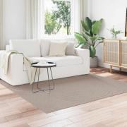 vidaXL Områdesmattor Fyrkantig PALMERAS Beige 200 x 200 cm Polyester