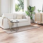 vidaXL Områdesmattor Rektangulär SIROLO Sand 200 x 80 cm Polyester