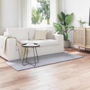 vidaXL Områdesmattor Rektangulär Grå 150 x 80 cm