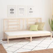 vidaXL Dagbädd utan madrass 80x200 cm massiv furu
