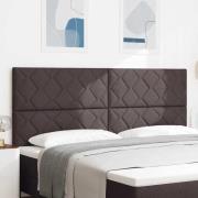 vidaXL Huvudgavel Ljusgrå 200 cm tyg