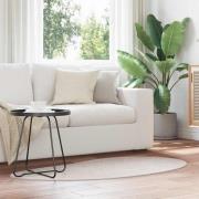 vidaXL Områdesmattor HUARTE Sand 80 x 150 cm Polyester