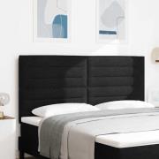 vidaXL Huvudgavel Svart 180 cm tyg