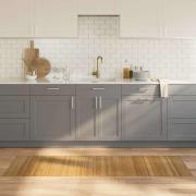 vidaXL Matta rektangulär naturlig 60x200 cm bambu