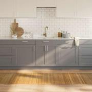 vidaXL Matta rektangulär naturlig 70x1000 cm bambu