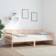 vidaXL Dagbädd massiv furu 90x190 cm