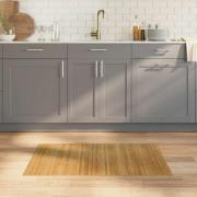 vidaXL Matta rektangulär naturlig 60x100 cm bambu