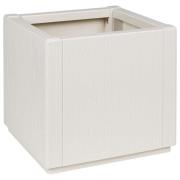 vidaXL Blombox Vit 36 x 36 x 35 cm Plast