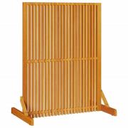 vidaXL Avskärmningsskärm Brun 79.5 x 50 x 110 cm Massivt akaciaträ