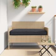 vidaXL Kudde Svart 120 x 60 x 12 cm Oxford Tyg