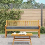 vidaXL Pallkuddset 2 pcs Antracit 200 x 40 x 8 cm Oxford Tyg