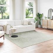 vidaXL Områdesmattor Fyrkantig PALMERAS Grön 240 x 240 cm Polyester