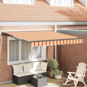 vidaXL Markisram Flerfärgsdesign 350 x 250 cm