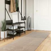 vidaXL Områdesmattor Rektangulär HUARTE Sand 400 x 80 cm Polyester