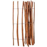 vidaXL Staket hasselträ 120x250 cm