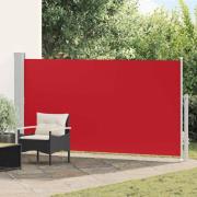 vidaXL Sidomarkis för uteplats 160 x 300 cm röd