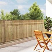vidaXL Bambustängsel Naturfärg 600 x 125 cm Bambu
