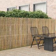 vidaXL Bambustängsel Naturfärg 600 x 150 cm Bambu