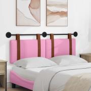 vidaXL Hängande Huvudgavel Väggmonterad Rosa 150 x 55 x 5 cm Antik PU